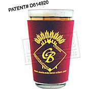 Pint Glass Sleeve - Neoprene - Logo It Promotional Products