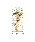 14 ft Standard Rolling Scaffold Stair Tower