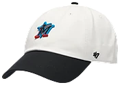 47 Brand Marlins Contemporary 47 Clean Up Cap - Men's