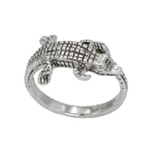 Alligator Ring - Sterling Silver - Highly Detailed
