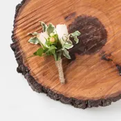 White Boutonnière
