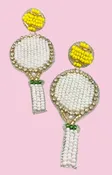 Beaded Statement Earrings