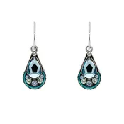 Firefly Carmel Simple Drop Earring in Aqua