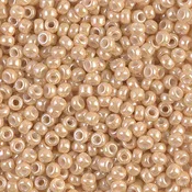 8/0 Light Caramel Ceylon Miyuki Seed Bead 8-593 10g