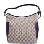 011-3766 GG Canvas Hobo Vintage Brown