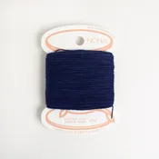 Natural Dyed Embroidery Thread Carded - Indigo #4