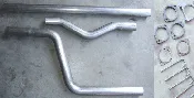 2.5″ Aluminized Honda 06-11 Civic Exhaust Piping Kit