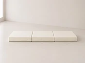 5 inch Shikibuton - Natural Hybrid, Latex Folding Foam Bed - Latex Core