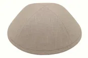 iKippah - Coffee Linen Yarmulka