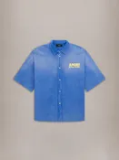 AMIRI 1994 CAMP SHIRT - Sapphire