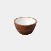 Enamel Serving Bowl in White