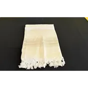 Luxurious Turkish Cashmere Shawl with Elegant Fringe Detail