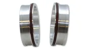 Vibrant Aluminum Weld Ferrules w/ O-Rings for 5in OD Tubing – Sold in Pairs