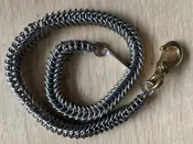 Chainmaille stainless steel split wallet chain