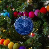 Blue Loon Ornament