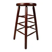Backless Wood Barstool WD111B