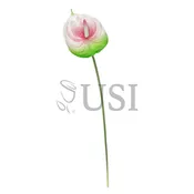 Anthurium Flower Stem Real Touch, 26in, Pink Green