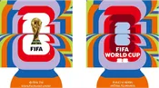 2026 FIFA World Cup Emblem Koozie, Rainbow