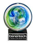 Art Glass Disk