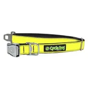 Reflective Collar with Bottle Opener - Yellow