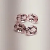 1.61 Ctw Natural Pink Morganite Excellent Cutting 9x7mm Oval Shape Eye Clean Clarity Morganite Loose Gemstone Morganite Jewelry