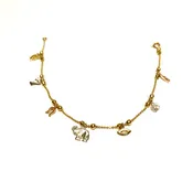 14k Gold Lucky Charm Bracelet