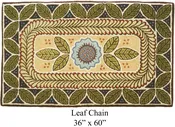 Leaf Chain 36" x 60" (91.4 × 152.4cm)