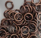 Brass Jump Rings Open