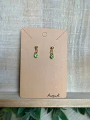 Birthstone Earrings Gold