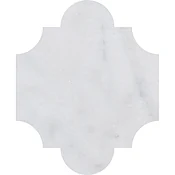 Avalon Polished San Felipe Waterjet Marble Tile 8x9 3/4