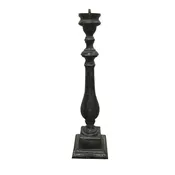 Cast Aluminum Spindle Pedestal, 22" Ht, Rome #B30