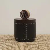 Agneta Lidded Round Box