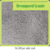 Decomposed Granite