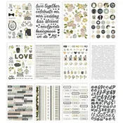 6x8 Happily ever after sticker book by Simple Stories