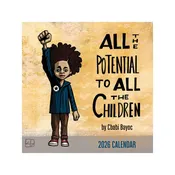 2026 All The Potential...Wall Calendar (by Cbabi Bayoc)-Shades of Color, LLC