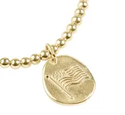 Enewton - Classic Gold 3mm Bracelet Inspire America Gold Disc