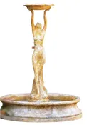 Art Deco Fountain 72″