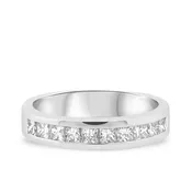 Ami 7/8 ct tw. Diamond Mens Band 10K White Gold