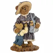 Boyds Bearstone Nana with Lil' Munchkin Grandmother & Grandson Bears Figurine 228435 - Vintage 2004 Warehouse Find