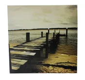 11″ Full Pier Stretched Canvas Print – Hanging Wall Art