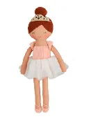 Brown Ballerina Doll