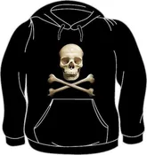 3D Skull Hoodie