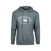 Bay Pointe Hendersonville North Carolina State Hooded Long Sleeve T-Shirt