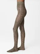 60 Den Leopard Sofia Tights