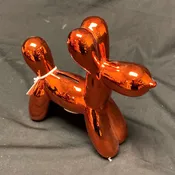 Mini Glass Balloon Dog Bank