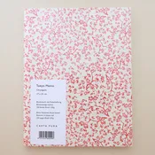 Carta Pura Tokyo Memo Notebook Flower Branches Light Red