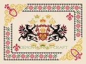 A Dragons' Hoard Digital Cross Stitch Pattern