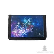Celestial Trifold Nylon Wallet — Tuscarora WoodWorks