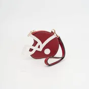 Football Helmet Coin Purse Wristlet