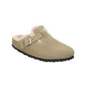 BIRKENSTOCK BOSTON SHERLING SUEDE NAR